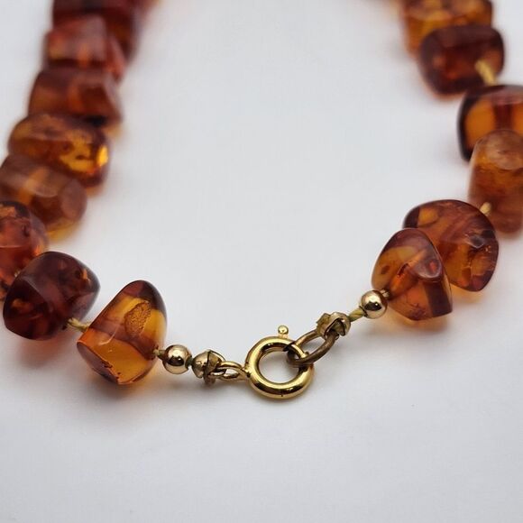 Vintage Baltic Amber Bracelet - Picture 5 of 6